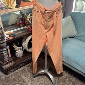 White House Black Market Peach Chinos